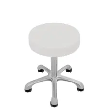Salon Stool SILVERFOX 1023A Light Grey
